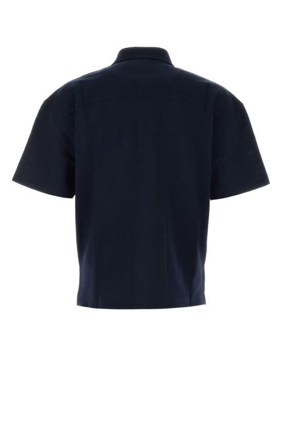 26FW 생로랑 폴로 티셔츠 862765Y38FL 4035 Blue - SAINT LAURENT