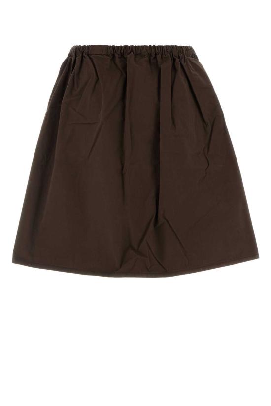 26FW 미우미우 스커트 MG2755SOOO19LW F0192 Brown - MIU MIU