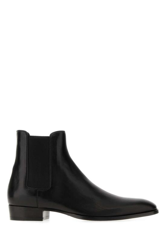 26FW 생로랑 부츠 8178561YL00 1000 Black