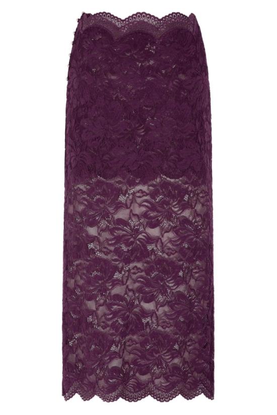 26FW 파코라반 스커트 26AJJU598PA0170 099 Purple - PACO RABANNE