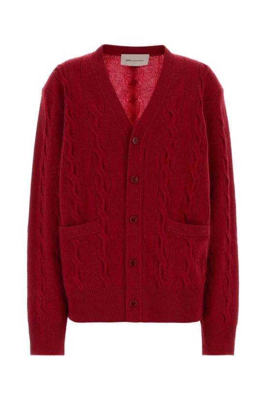 26FW 아미 스웨터 UKC393KN0189 A186 Red