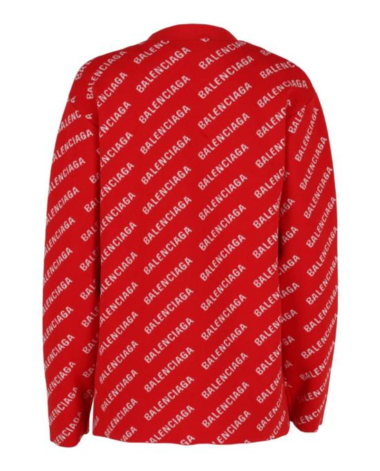  발렌시아가 니트웨어 699850 T3233 6090 60128 1 Red - BALENCIAGA