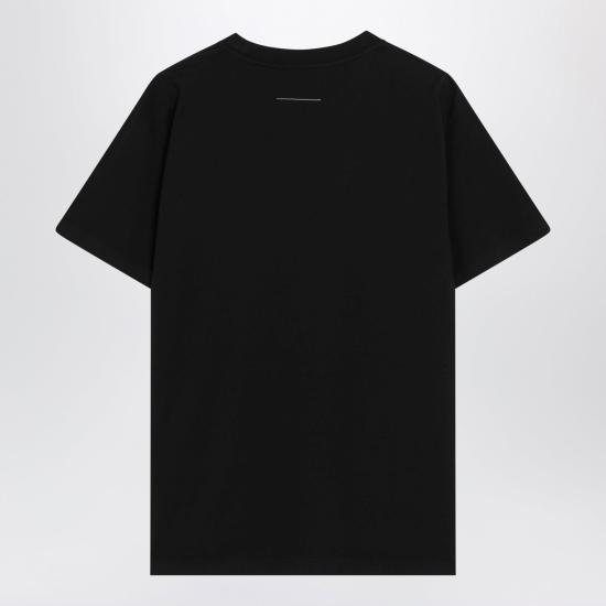 26FW MM6 메종마르지엘라 반팔 티셔츠 S52GC0367 M20258 900 BLACK DOM - MM6 MAISON MARGIELA