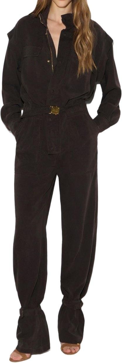 26FW 엘리자베타프랜치 점프수트 TJ02D66E2EV9 BROWN - ELISABETTA FRANCHI