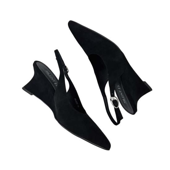  Silent D 샌들 사일런트 디 셀레인 웨지 힐 - OTHER BRANDS