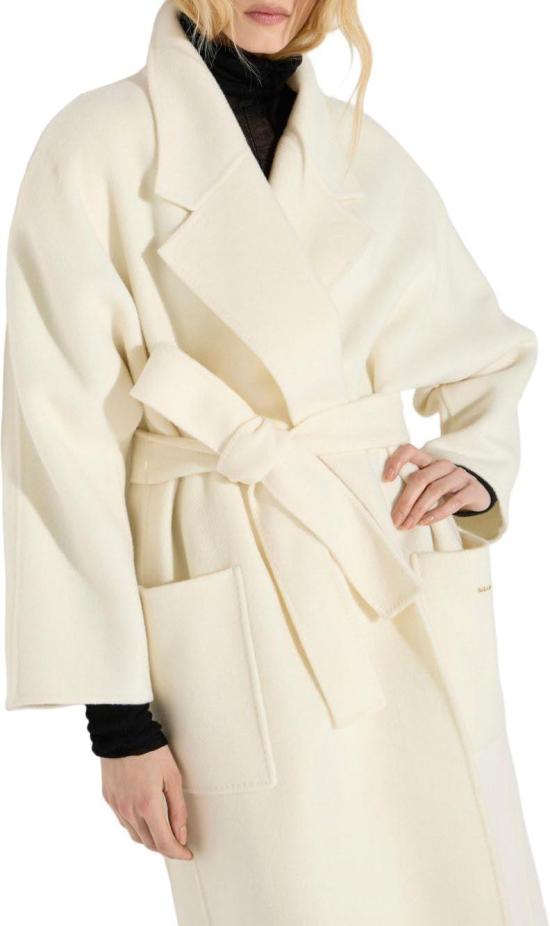 26FW 엘리자베타프랜치 트렌치 코트 CP01D66E2193 WHITE - ELISABETTA FRANCHI