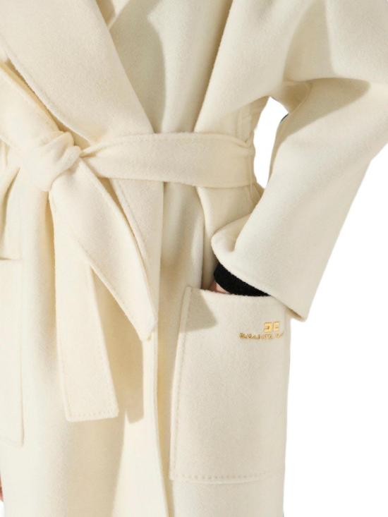 26FW 엘리자베타프랜치 트렌치 코트 CP01D66E2193 WHITE - ELISABETTA FRANCHI