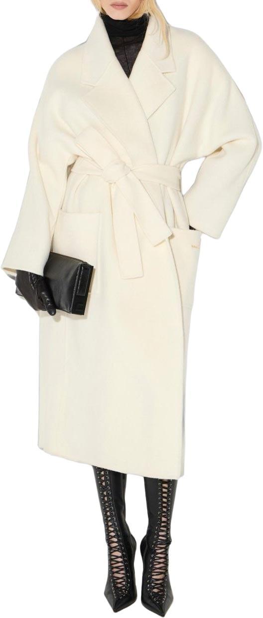 26FW 엘리자베타프랜치 트렌치 코트 CP01D66E2193 WHITE - ELISABETTA FRANCHI