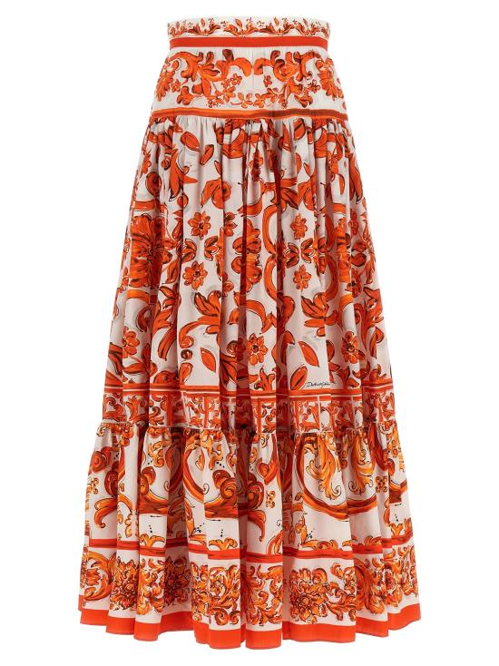 26FW 돌체앤가바나 스커트 DO336958BM ORANGE