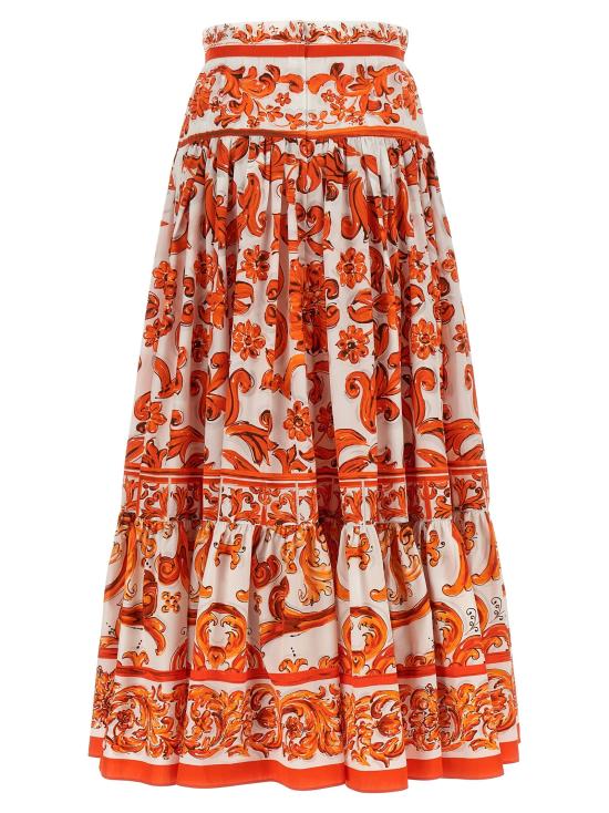 26FW 돌체앤가바나 스커트 DO336958BM ORANGE - DOLCE & GABBANA