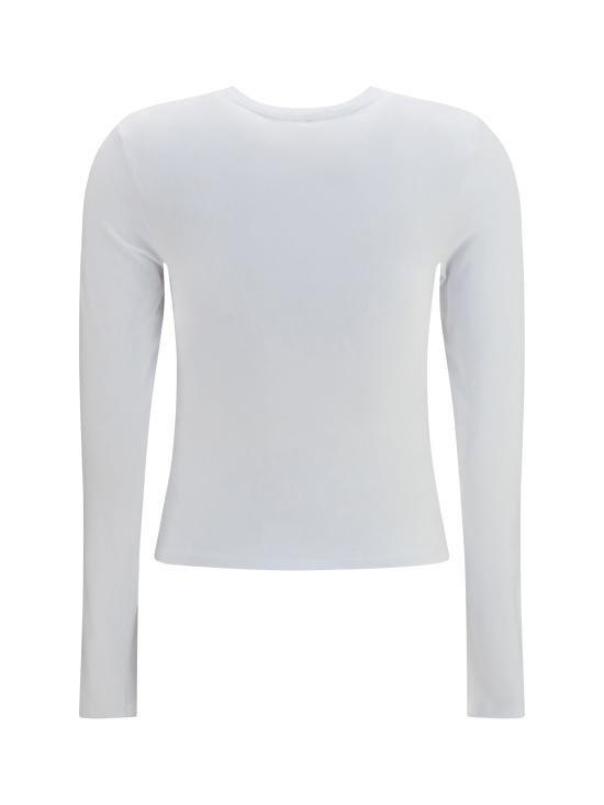 26FW 알렉산더 왕 폴로 티셔츠 1CC4261457 WHITE