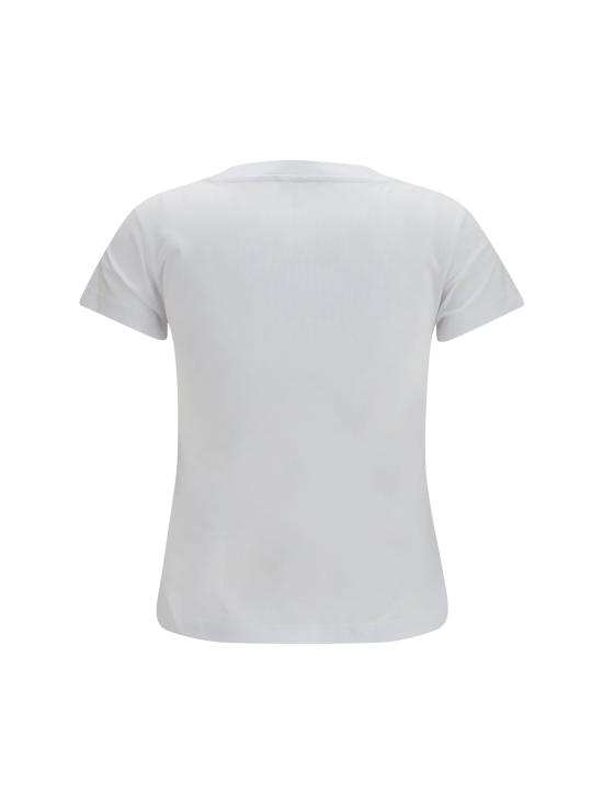 26FW 가니 폴로 티셔츠 A1050258 151 BRIGHT WHITE - GANNI