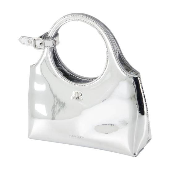 25FW 쿠레쥬 토트백 CRG024010 SILVER - COURREGES