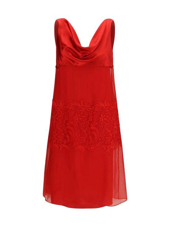 26SS 살바토레 페라가모 원피스 788202 232 NEW RED