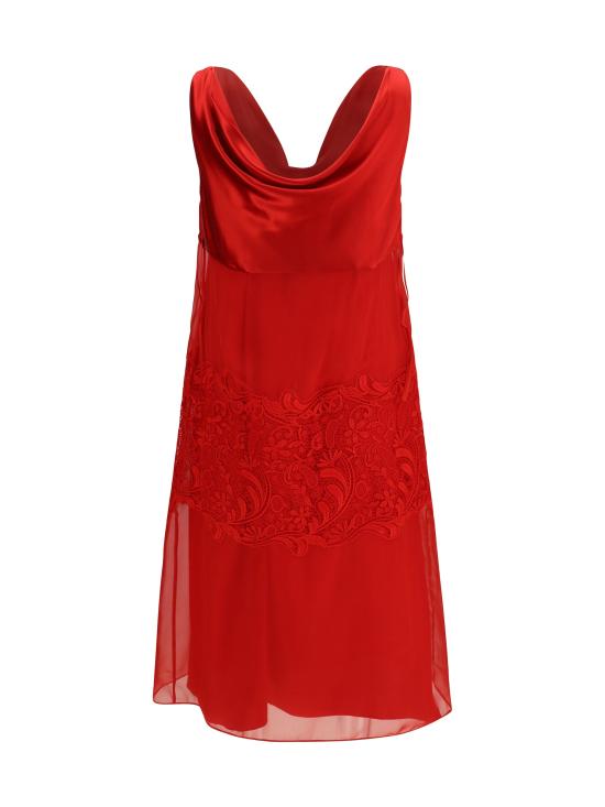 26SS 살바토레 페라가모 원피스 788202 232 NEW RED - SALVATORE FERRAGAMO