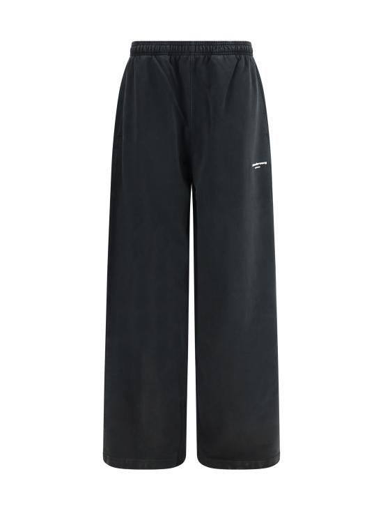 26FW 알렉산더 왕 스트레이트 팬츠 UCC4264452 011 BLACK