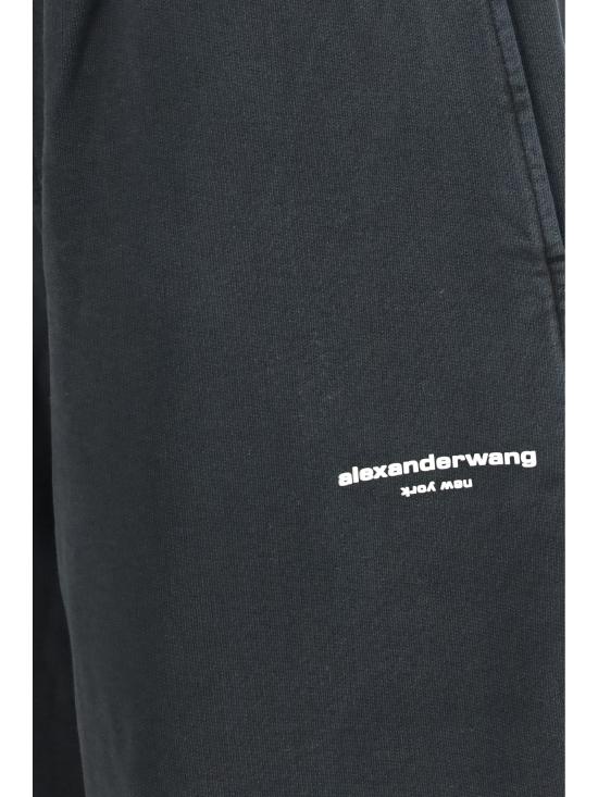 26FW 알렉산더 왕 스트레이트 팬츠 UCC4264452 011 BLACK - ALEXANDER WANG