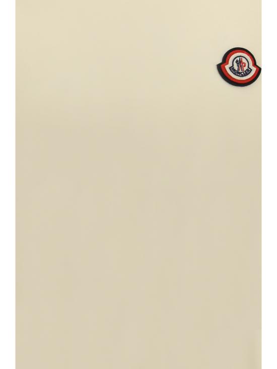 26FW 몽클레어 반팔 티셔츠 L20918C0004589B8Y 060 CREAM - MONCLER