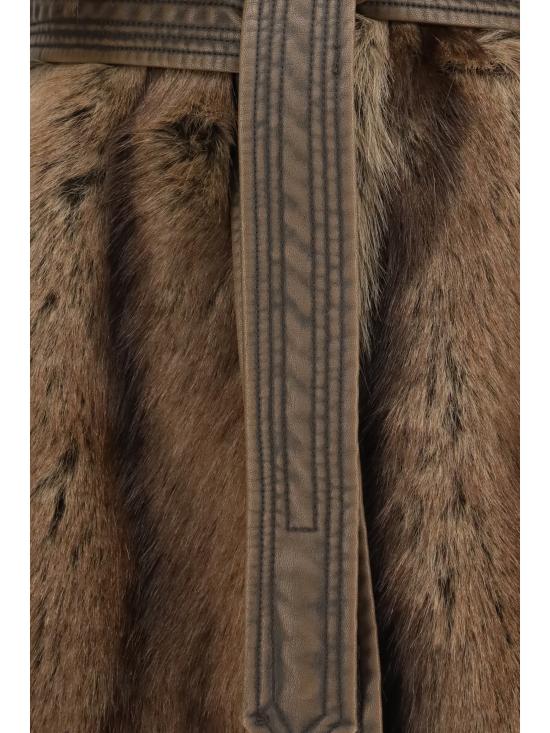 26FW 핑코 수트 자켓 107042A3C6 D31 BROWN - PINKO
