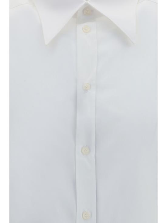 26FW 돌체앤가바나 긴팔 셔츠 G5NP9TGK523 W0800 WHITE - DOLCE & GABBANA