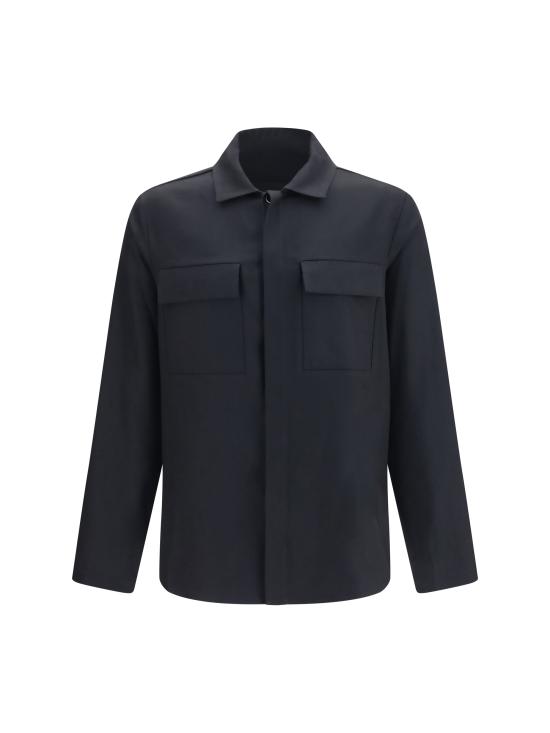 26FW 나인인더모닝 긴팔 셔츠 9FW26EF34 NERO BLACK