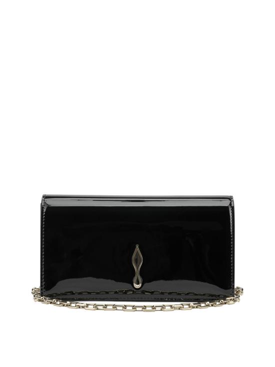 26FW 크리스챤 루부탱 클러치/파우치 1265080CM6SBETTINA CLUTCH PAT Black