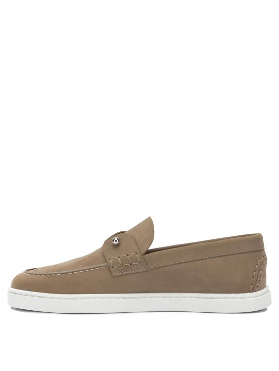 26FW 크리스챤 루부탱 로퍼 1250842F486CHAMBELIBOAT Beige - CHRISTIAN LOUBOUTIN