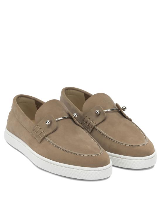 26FW 크리스챤 루부탱 로퍼 1250842F486CHAMBELIBOAT Beige - CHRISTIAN LOUBOUTIN