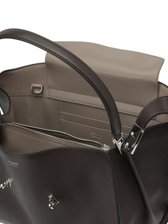 26FW 살바토레 페라가모 토트백 0795204 Brown - SALVATORE FERRAGAMO