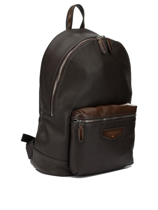 26FW 산토니 백팩 UIBBA3131TRAPMNT50T50 Brown - SANTONI