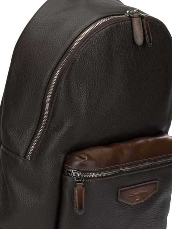 26FW 산토니 백팩 UIBBA3131TRAPMNT50T50 Brown - SANTONI