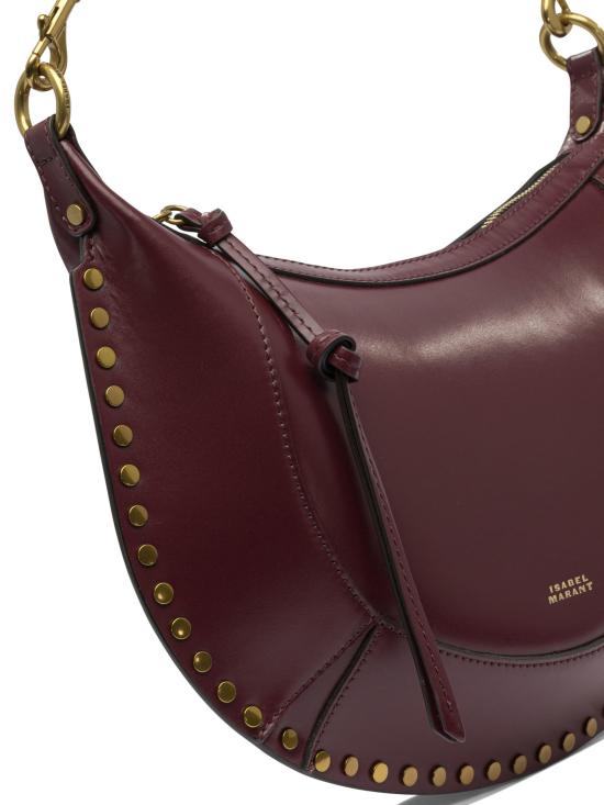 26FW 이자벨마랑 나오코 미디엄 숄더백 23PPP0001FAA1C01M80BY Bordeaux - ISABEL MARANT