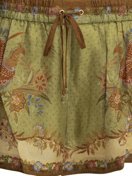 26FW 짐머만 숏팬츠 3497ASS262KHSF Green - ZIMMERMANN