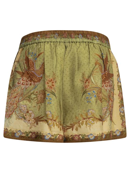 26FW 짐머만 숏팬츠 3497ASS262KHSF Green - ZIMMERMANN