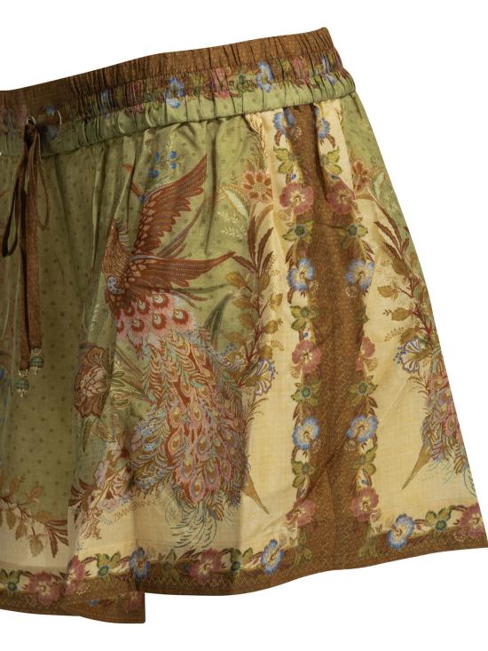 26FW 짐머만 숏팬츠 3497ASS262KHSF Green - ZIMMERMANN