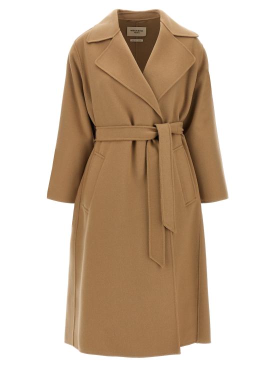 26FW 위켄드막스마라 트렌치 코트 2625016011600063 Beige