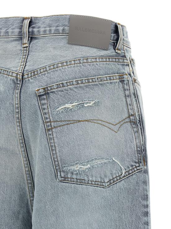 26FW 발렌시아가 데님 팬츠 A001OETBP484020 Light Blue - BALENCIAGA