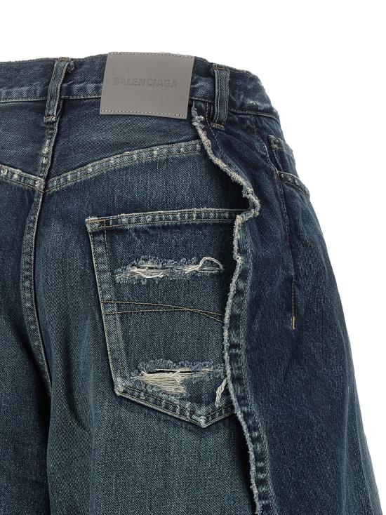 26FW 발렌시아가 튤립 팬츠 872218TRW614060 Blue - BALENCIAGA