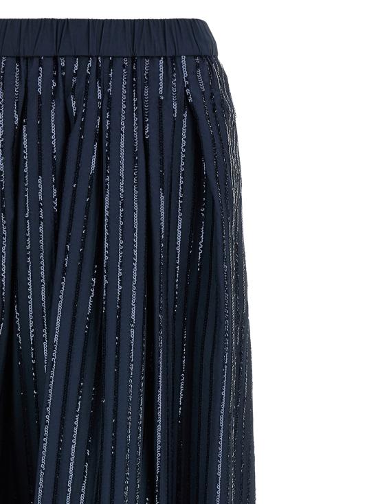 26FW 위켄드막스마라 숏 스커트 2625106071600001 Blue - WEEKEND MAX MARA