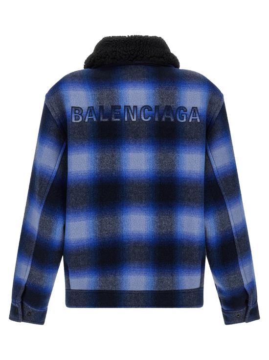 26FW 발렌시아가 봄버 자켓 A001YNTRU133964 Blue - BALENCIAGA