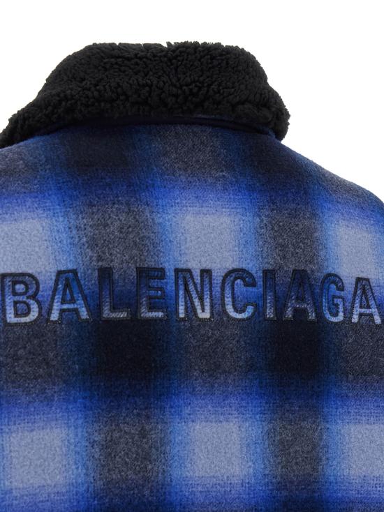 26FW 발렌시아가 봄버 자켓 A001YNTRU133964 Blue - BALENCIAGA