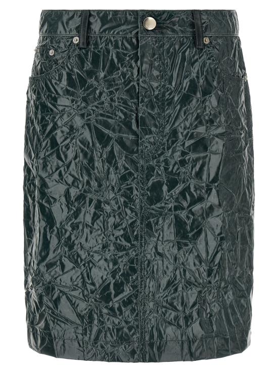 26FW 마르니 미디 스커트 GOMA0856U0UTP81700V93 Green