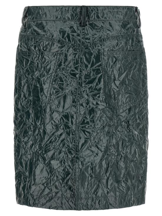 26FW 마르니 미디 스커트 GOMA0856U0UTP81700V93 Green - MARNI
