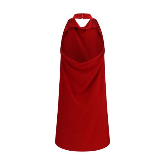 26SS 발렌티노 가라바니 원피스 VA8B0VAJX41MMR9MBB RED - VALENTINO GARAVANI