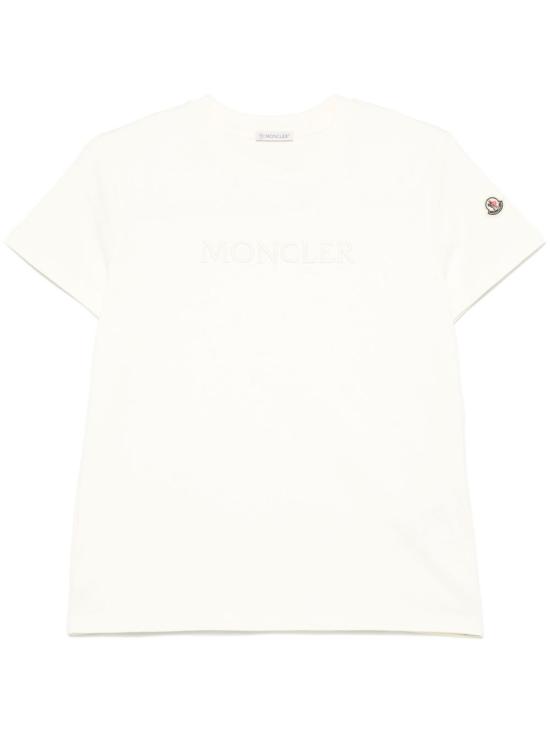 26FW 몽클레어 반팔 티셔츠 L20938C0002189AUO037 WHITE
