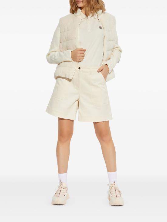 26FW 몽클레어 반팔 티셔츠 L20938A0000784720034 NATURAL - MONCLER