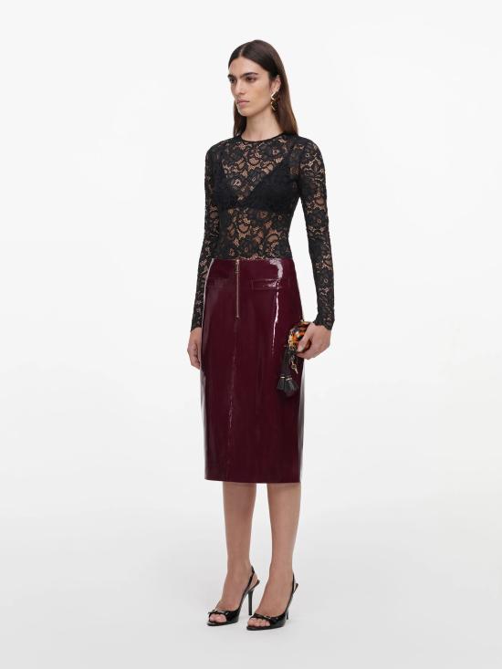 26FW 셀프 포트레이트 스커트 AW26080MSKPUPURPLE VIOLA - SELF PORTRAIT