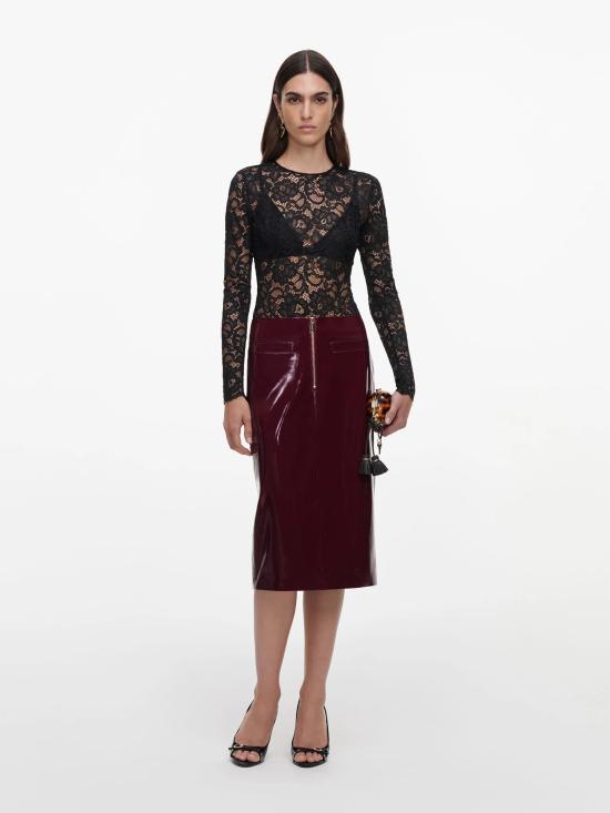 26FW 셀프 포트레이트 스커트 AW26080MSKPUPURPLE VIOLA