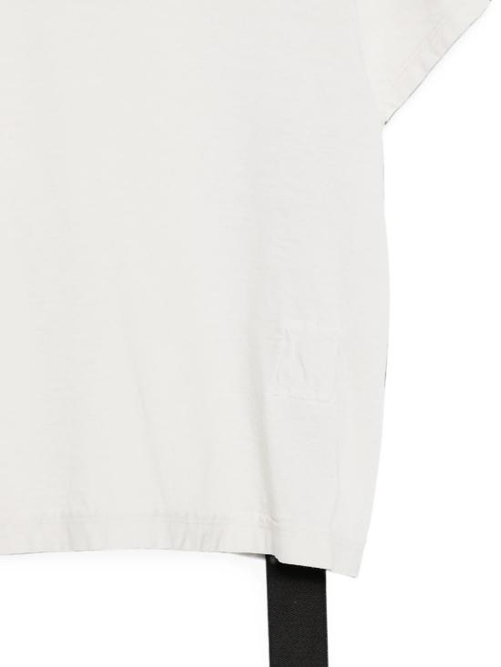 26FW 릭 오웬스 반팔 티셔츠 DS02F6207RN51 BIANCO - RICK OWENS