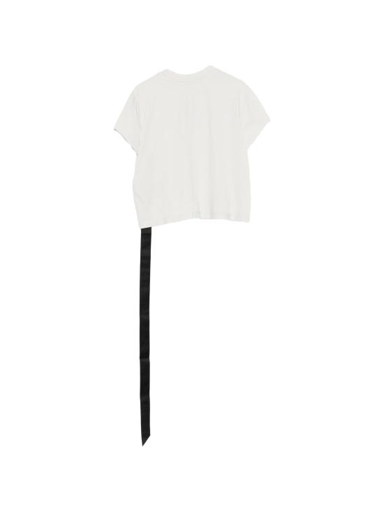 26FW 릭 오웬스 반팔 티셔츠 DS02F6207RN51 BIANCO - RICK OWENS
